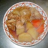 圧力鍋で肉じゃが